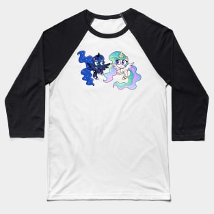 Pony Life Celestia and Luna Baseball T-Shirt